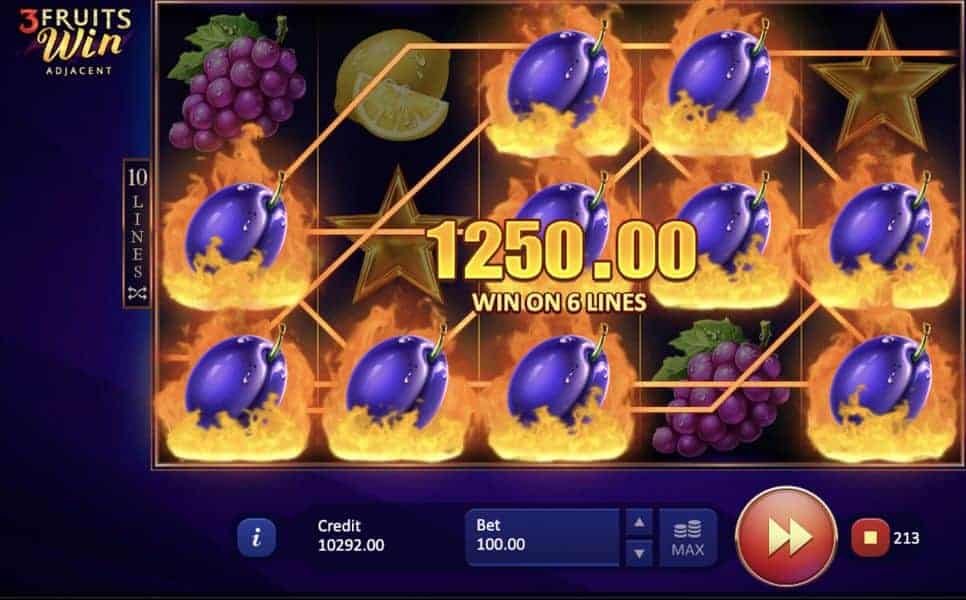 3 Fruits Win automat zdarma
