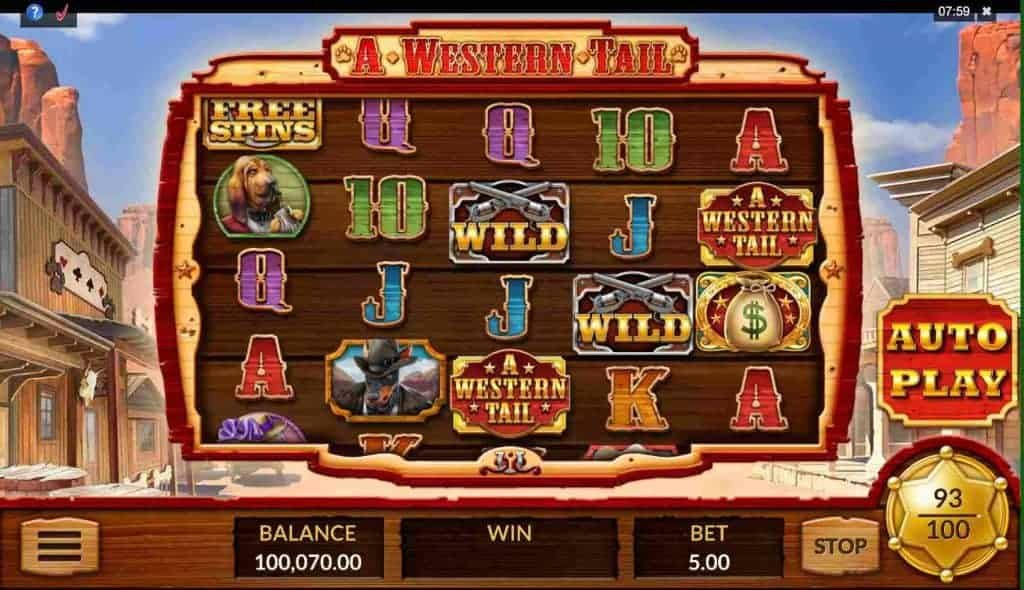 Western Tail automat zdarma