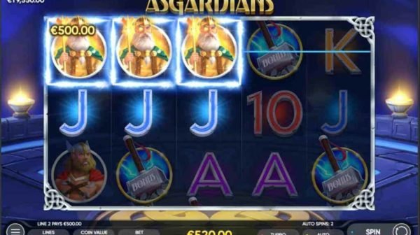 Asgardians automat - Najlepší casíno
