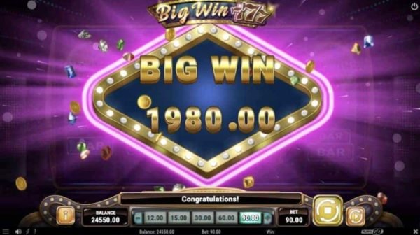 Big Win 777 automat - Najlepší casíno