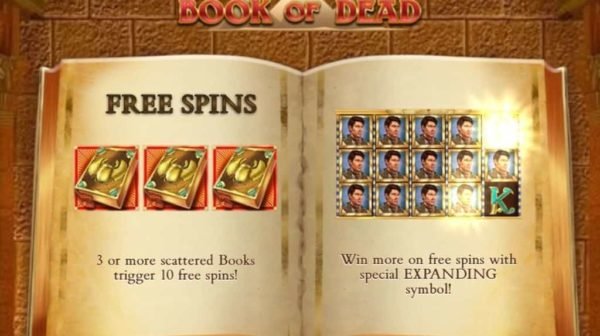 Book of Dead automat zdarma