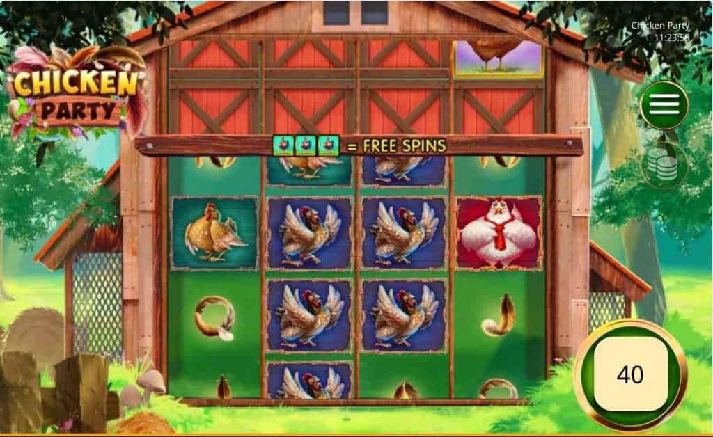 Chicken Party automat zdarma