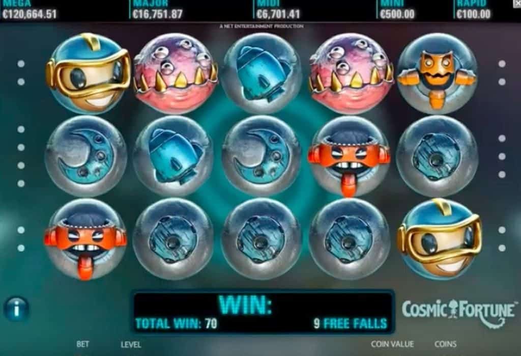 Cosmic Fortune automat zdarma