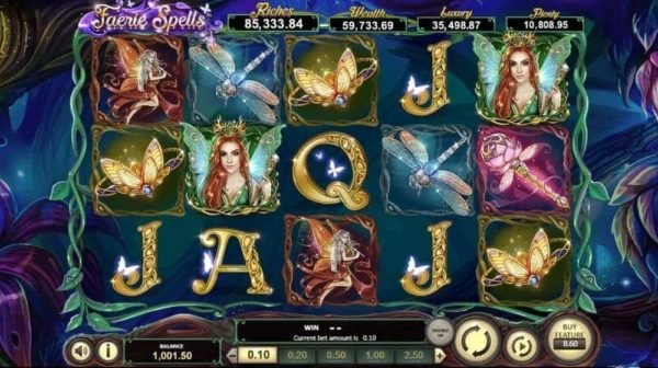 Faerie Spells automat zdarma