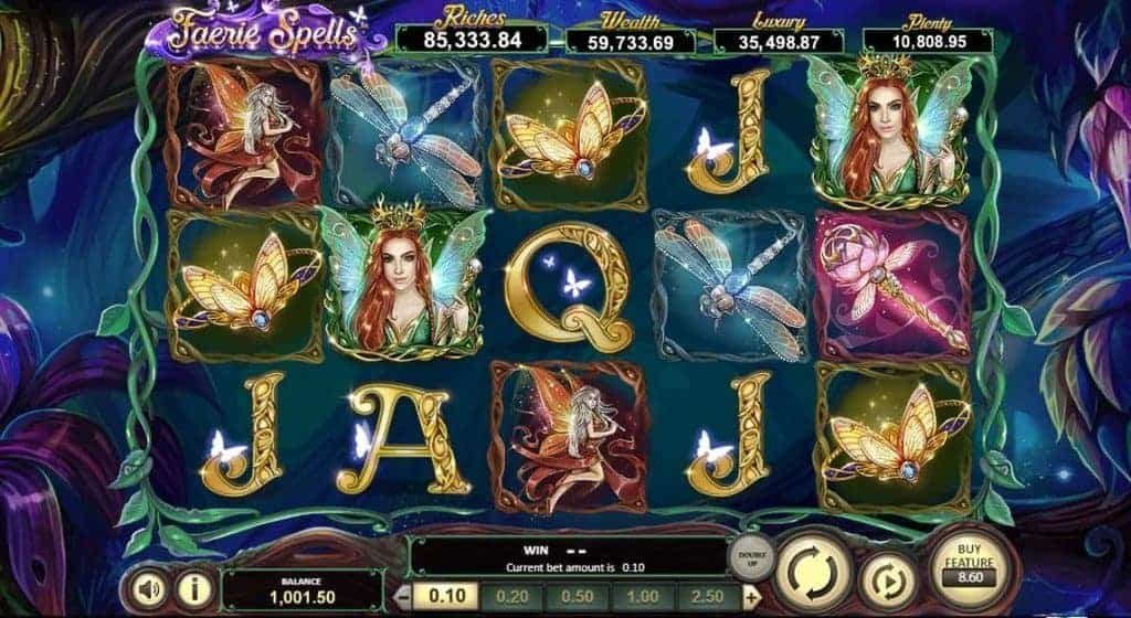 Faerie Spells automat zdarma