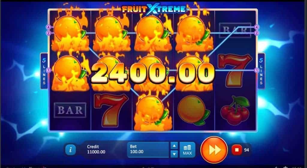 Fruit Xtreme automat zdarma