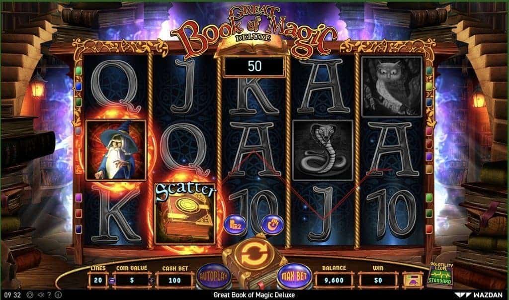 Great Book of Magic Deluxe automat zdarma
