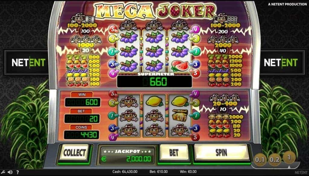 Mega Joker automat zdarma