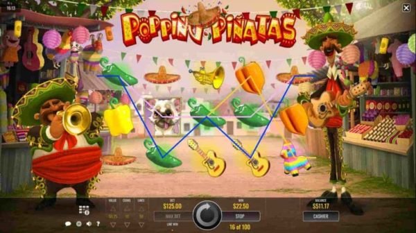Popping Pinatas automat zdarma