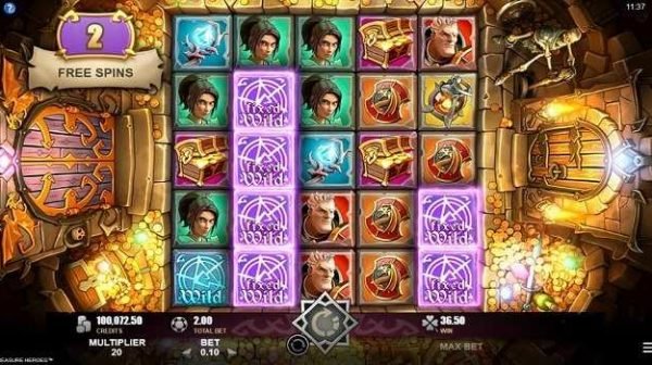 Treasure Heroes automat - Najlepší casíno