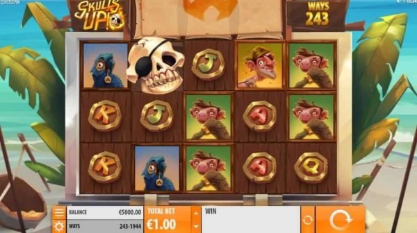 Skulls Up automat - Najlepší casíno