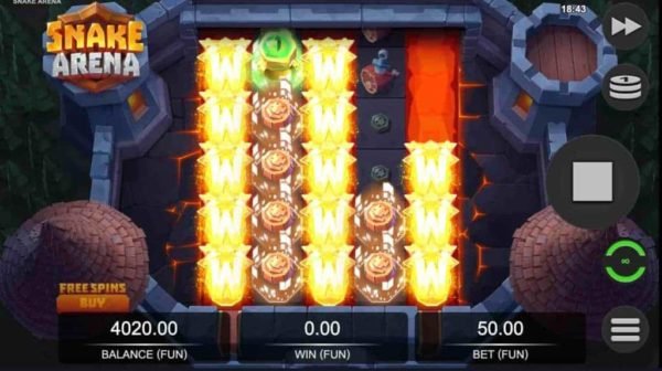Snake Arena automat - Najlepší casíno