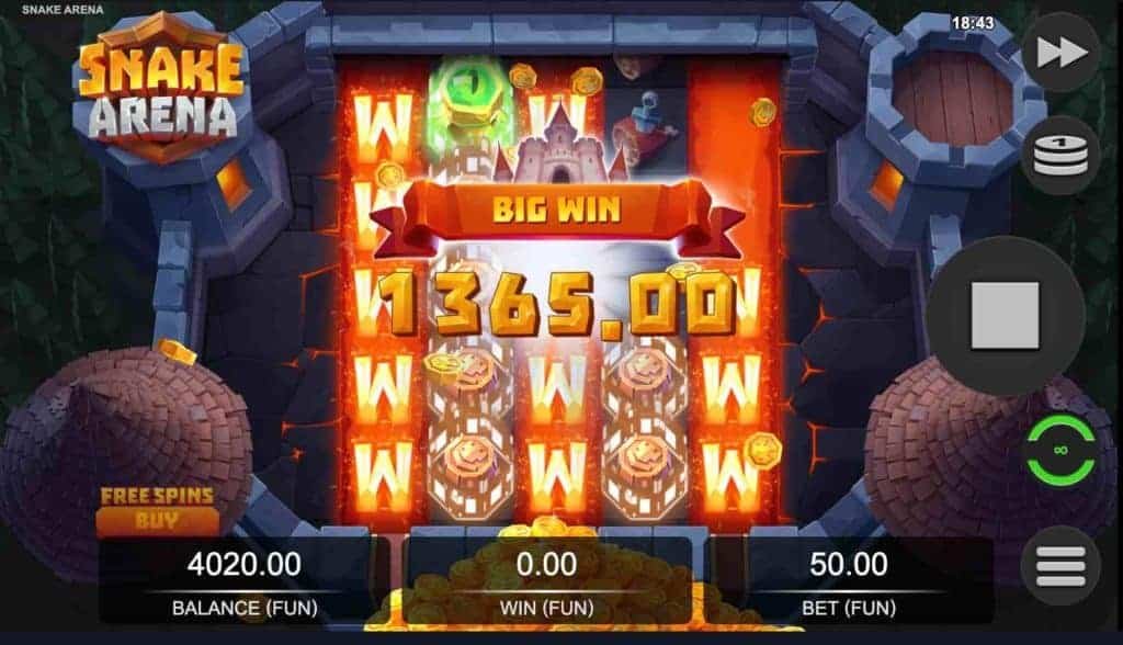 Snake Arena automat zdarma