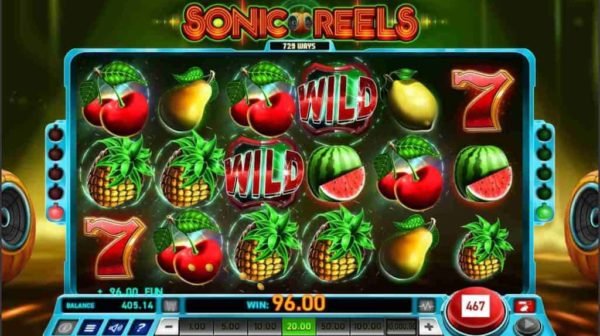 Sonic Reels automat - Najlepší casíno