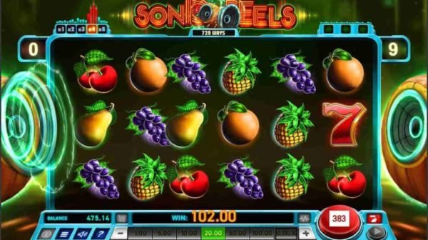 Sonic Reels automat - Najlepší casíno
