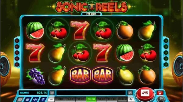 Sonic Reels automat - Najlepší casíno