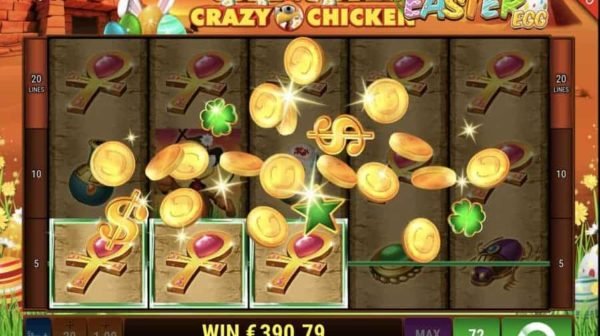 Super Duper Crazy Chicken Easter Egg automat - Najlepší casíno