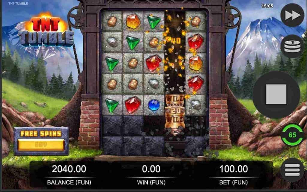 TNT Tumble automat zdarma