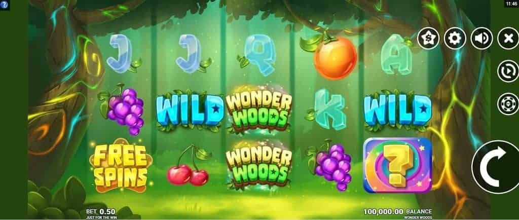 Wonder Woods automat zdarma