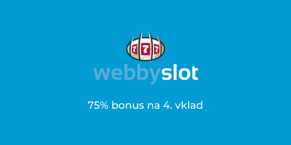 webbyslot bonus 75 procent na ctvrty vklad