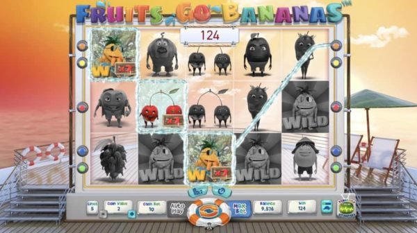 Fruits Go Bananas automat zdarma