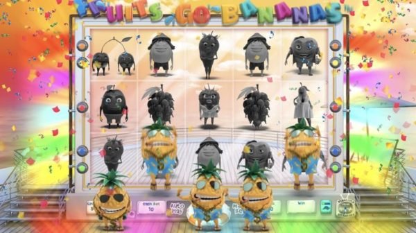Fruits Go Bananas automat zdarma