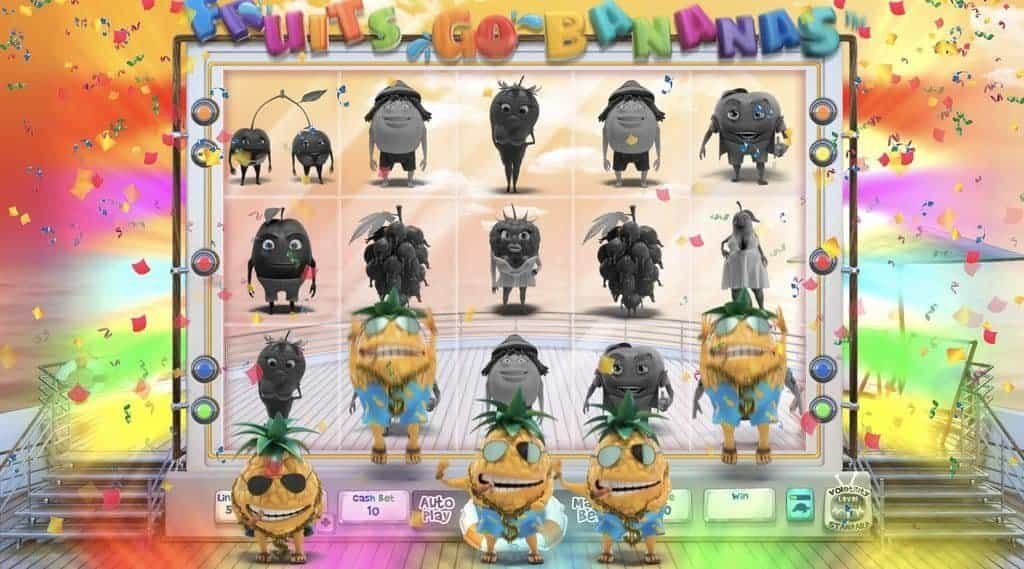 Fruits Go Bananas automat zdarma