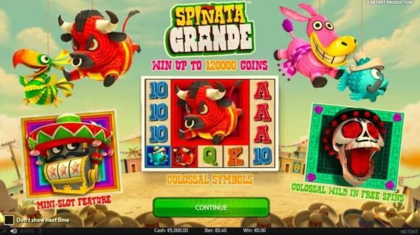 Spiñata Grande automat zdarma