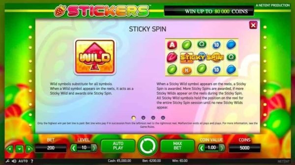 Stickers automat zdarma