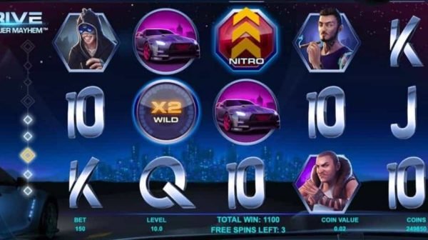 Drive Multiplier Mayhem automat zdarma