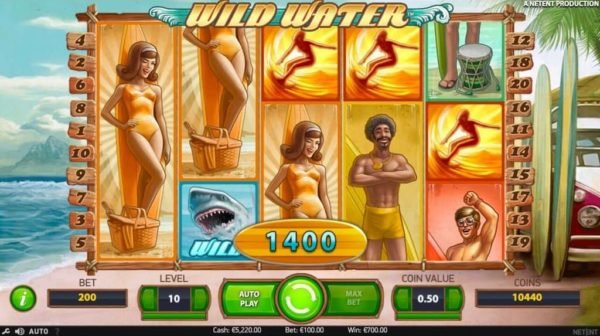 Wild Water automat zdarma