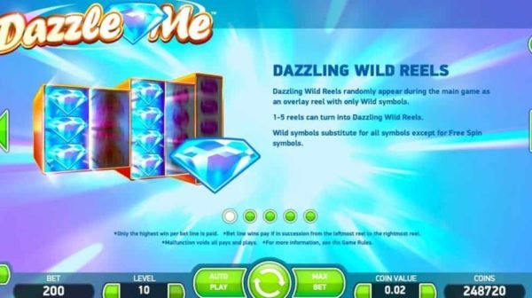 Dazzle Me automat zdarma
