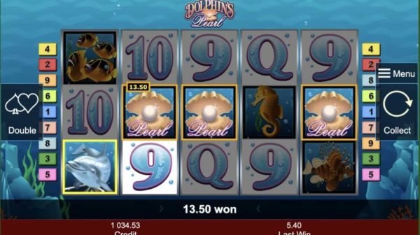 Dolphin’s Pearl automat zdarma