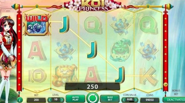 Koi Princess automat zdarma