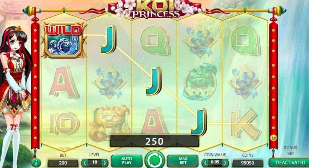 Koi Princess automat zdarma