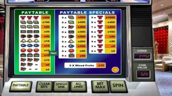 Lucky 8 line automat zdarma