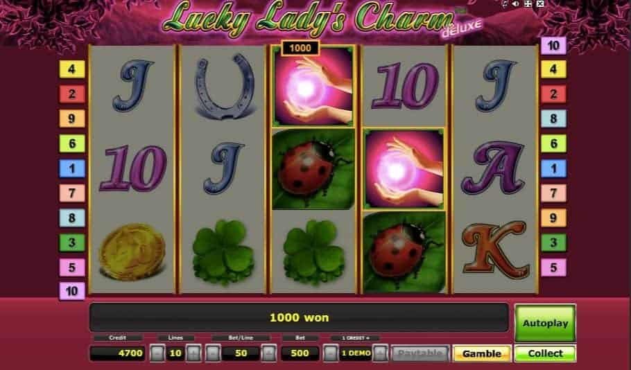 Lucky Ladys Charm automat zdarma