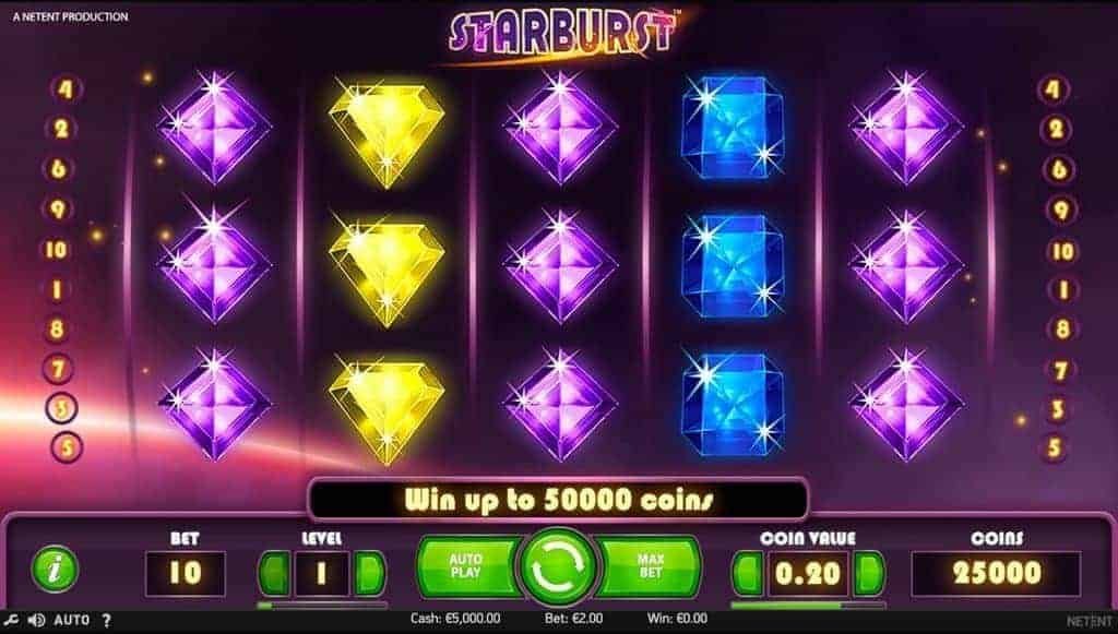 Starburst automat zdarma