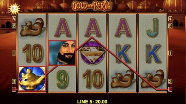 Gold of Persia automat zdarma
