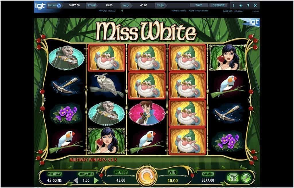 Miss White automat zdarma