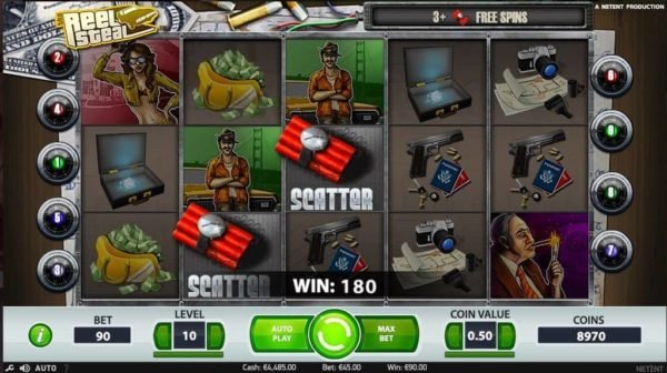 The Reel Steal automat zdarma