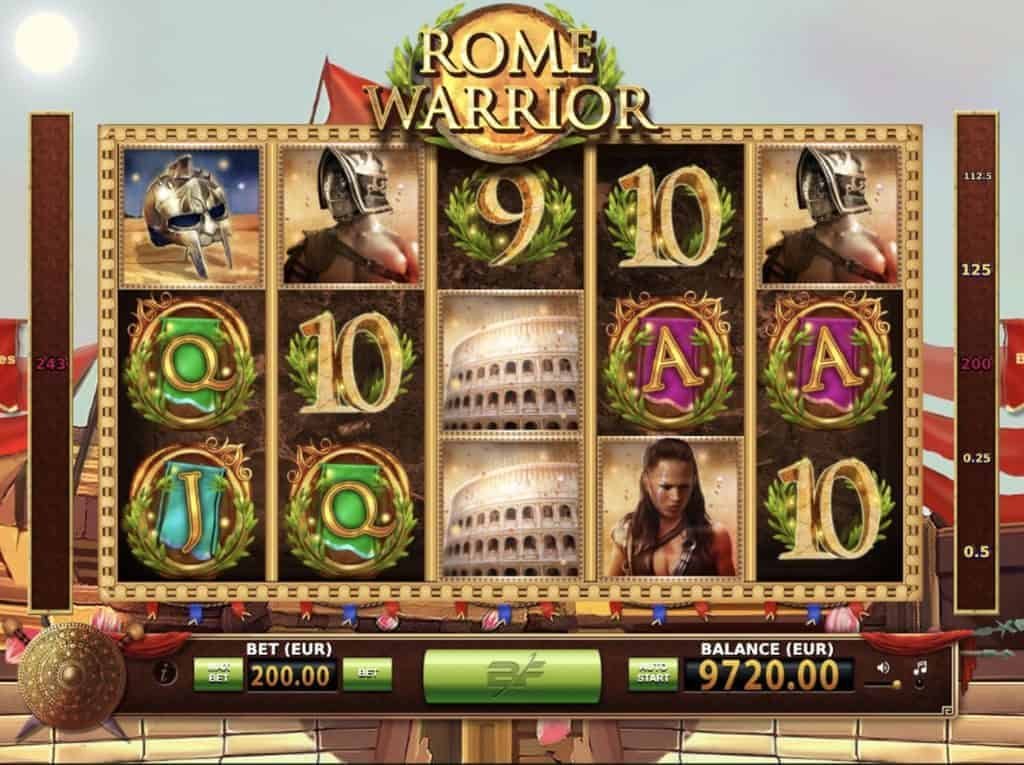 Rome Warrior automat zdarma