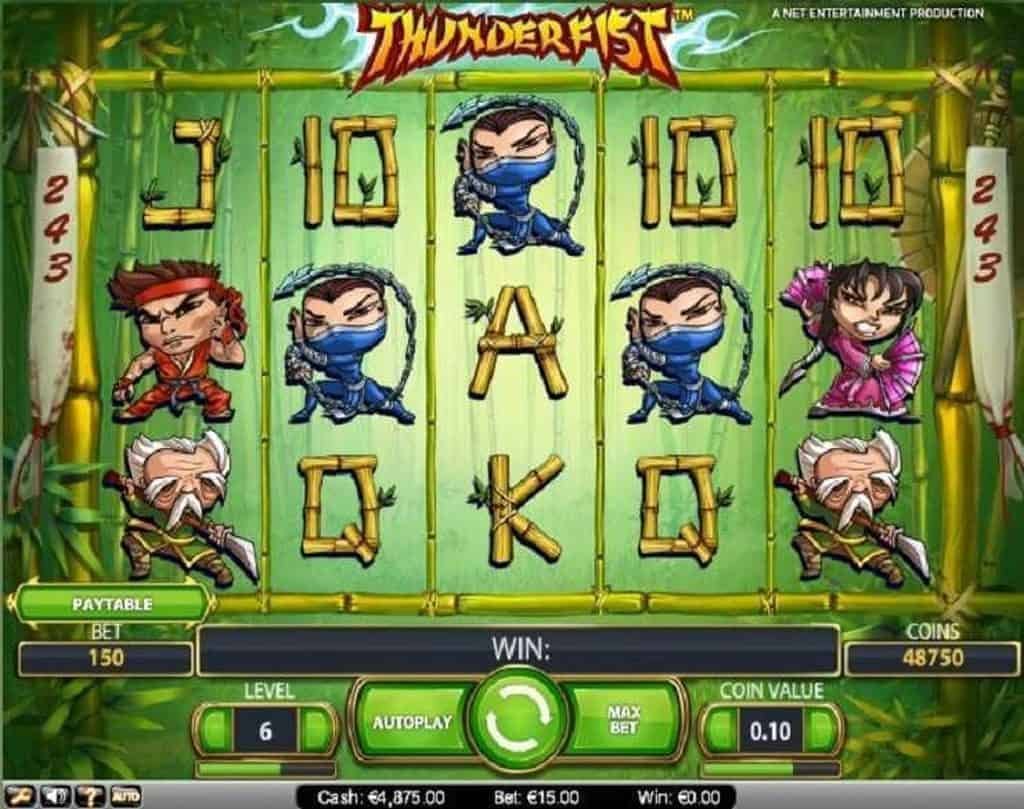 Thunderfist automat zdarma