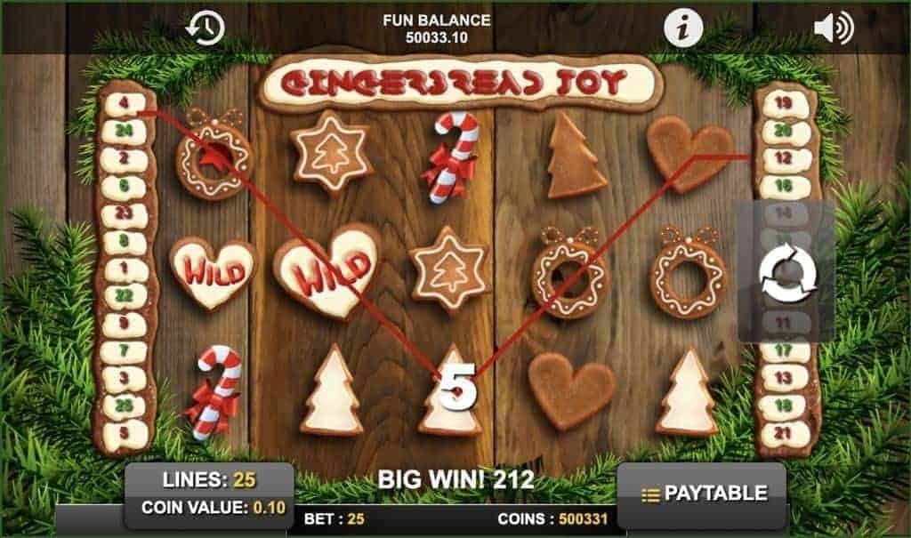 Gingerbread Joy automat zdarma