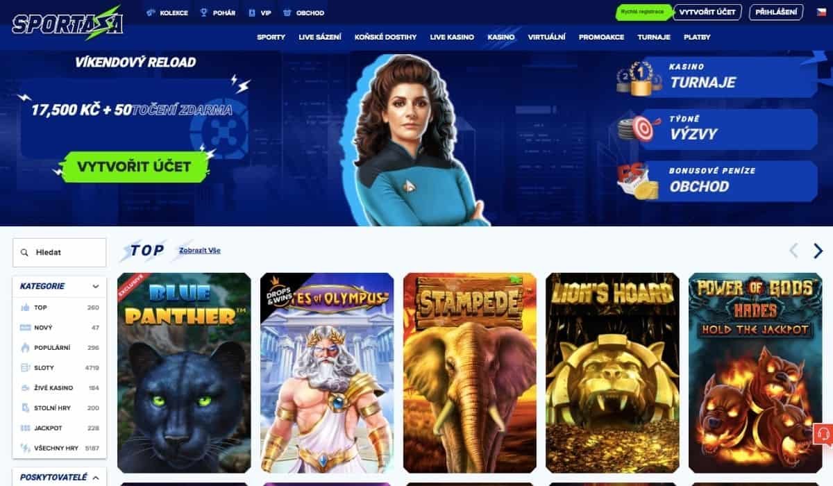 sportaza casino recenze