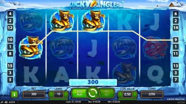 Lucky Angler a Snowy Catch automat