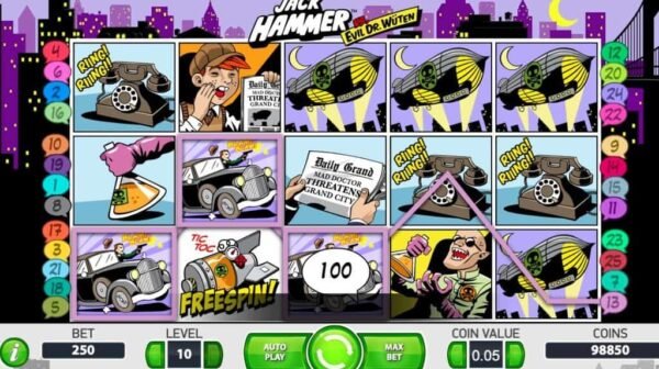 Jack Hammer automat zdarma