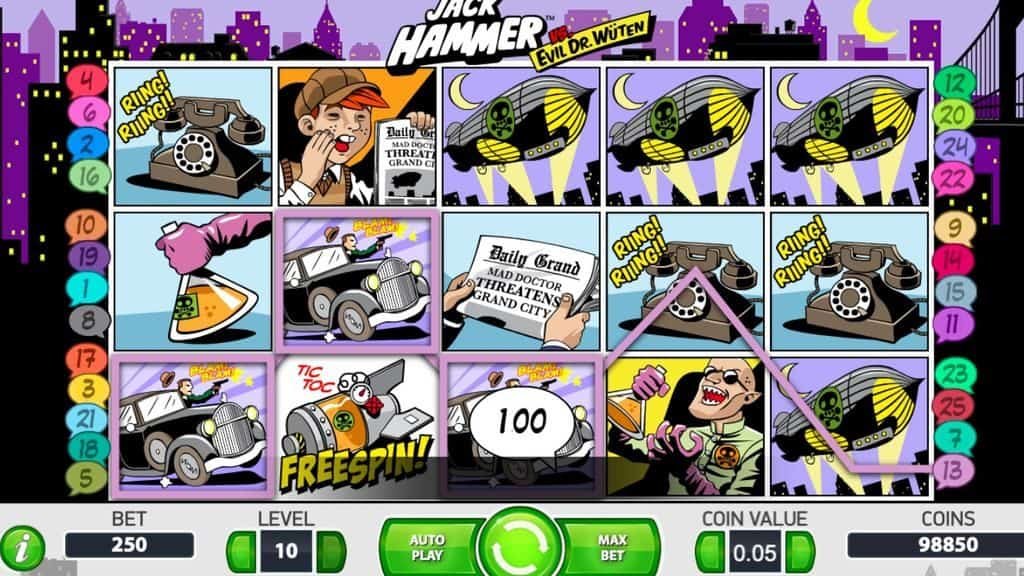 Jack Hammer automat zdarma