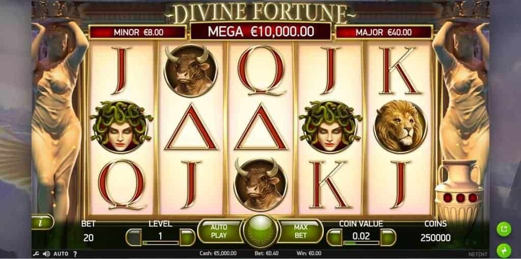 Divine Fortune automat zdarma