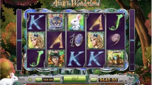 Alice in Wonderland automat